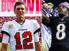 Bucs x Ravens: veja o favorito no confronto entre Tom Brady e Lamar Jackson