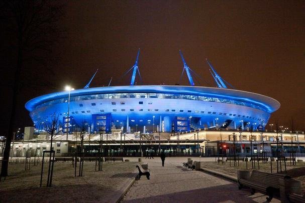 Estdio So Petersburgo receber um jogo do Brasil na primeira fase e uma das semifinais da Copa
