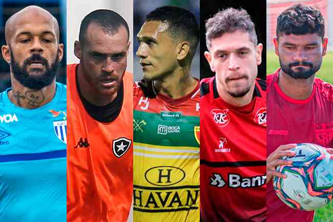 Bruno Silva, Pedro Castro, Thiago Alagoano, caro e Gum so destaques de Ava, Botafogo, Brusque, Brasil-RS e CRB