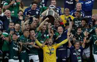 Palmeiras foi campeo brasileiro em 2016 e 2018, da Copa do Brasil 2020, da Libertadores 2020 e est no final do torneio continental deste ano