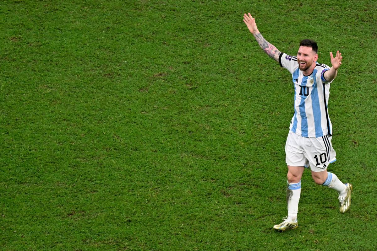 Argentina venceu a Frana por 4 a 2 nos pnaltis, depois de empate por 3 a 3, e finalmente soltou o grito de tricampe do mundo