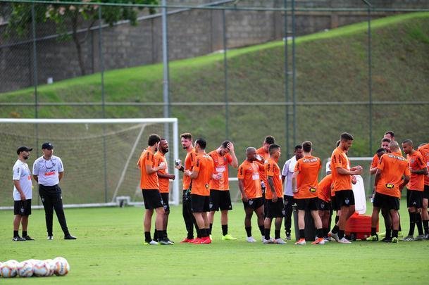 Fotos do primeiro treino do Atltico em 2020. Foi a primeira atividade comandada pelo venezuelano Rafael Dudamel