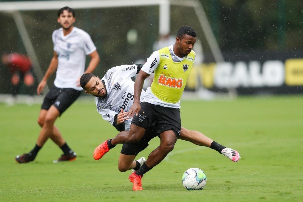 Atltico se prepara para o duelo contra o Athletico-PR