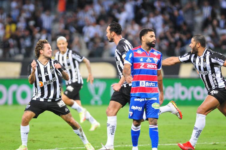 Fotos da partida entre Atltico e Fortaleza, pela ida da semifinal da Copa do Brasil, no Mineiro