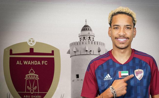 Matheus Pereira foi anunciado pelo Al Wahda, dos Emirados Árabes, onde ficará por quatro meses
