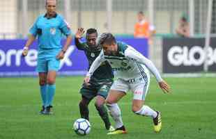 Imagens da partida entre Amrica e Palmeiras, no Independncia, pela 17 rodada do Campeonato Brasileiro 