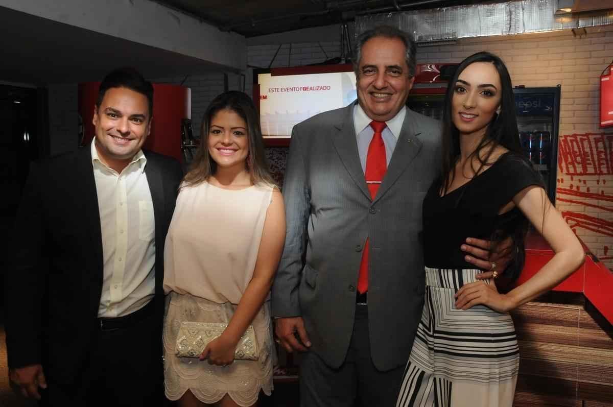 Personalidades na cerimnia do 16 Trofu Tel Santana