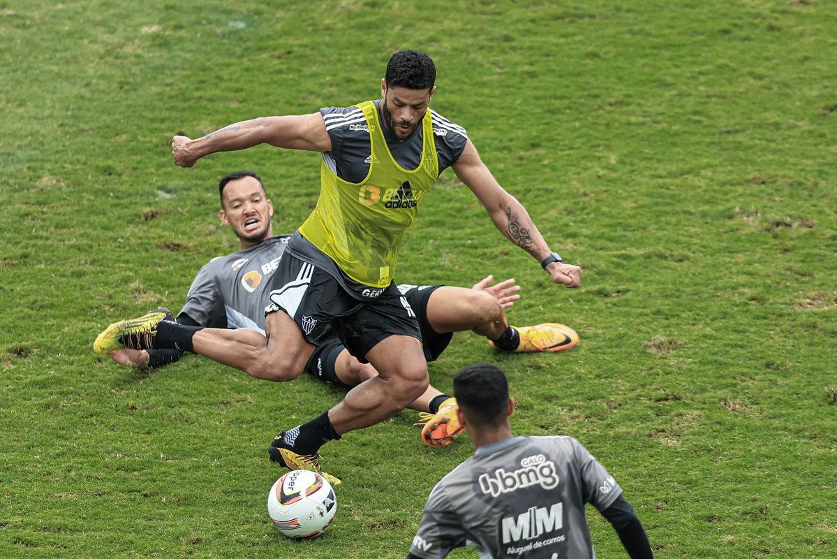 Fotos do ltimo treino do Atltico antes de pausa para festas de fim de ano