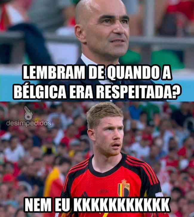 Memes da derrota da Bélgica para Marrocos pela Copa do Mundo - Superesportes