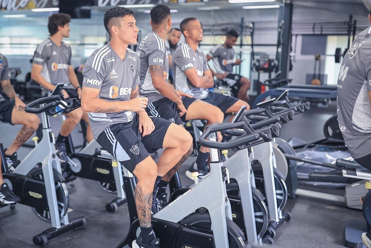Atltico inicia preparao para jogo contra o So Paulo