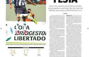 Veja as capas do Estado de Minas durante a campanha do Atlético na Libertadores, em 2013