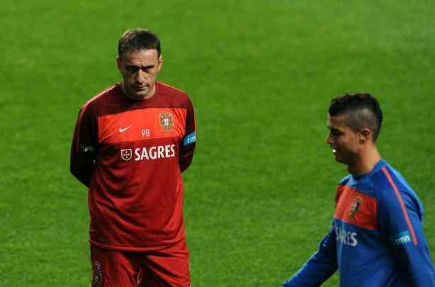 Paulo Bento e Cristiano Ronaldo: boa relao desmoronou depois da eliminao de Portugal na primeira fase da Copa do Mundo de 2014