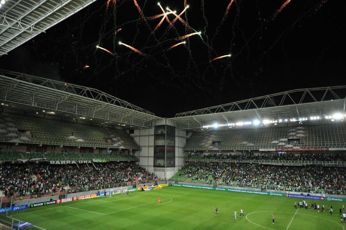 Jogadores, comisso tcnica, dirigentes e torcedores foram ao delrio no Independncia com classificao do Amrica  Libertadores