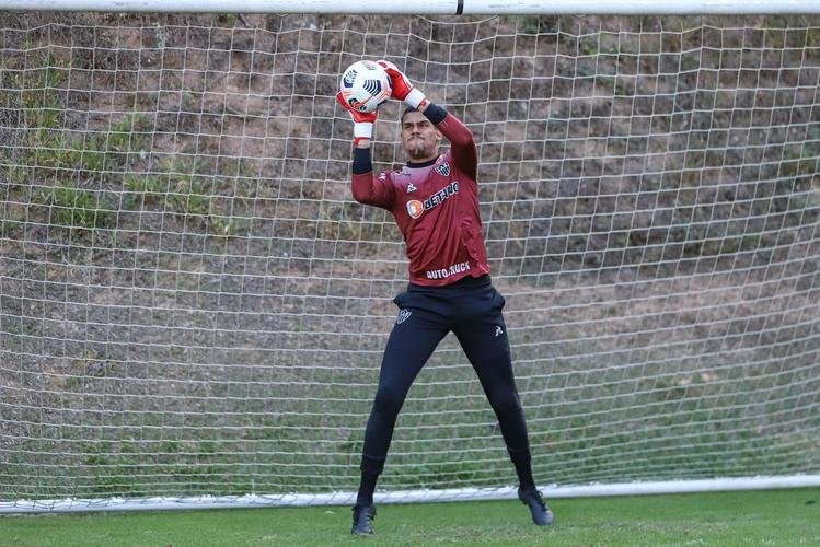 Fotos do treino do Atlético antes da viagem para a Argentina