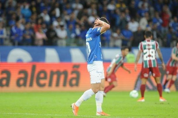 No primeiro tempo, Fluminense teve mais posse de bola; Cruzeiro no conseguiu criar muitas oportunidades