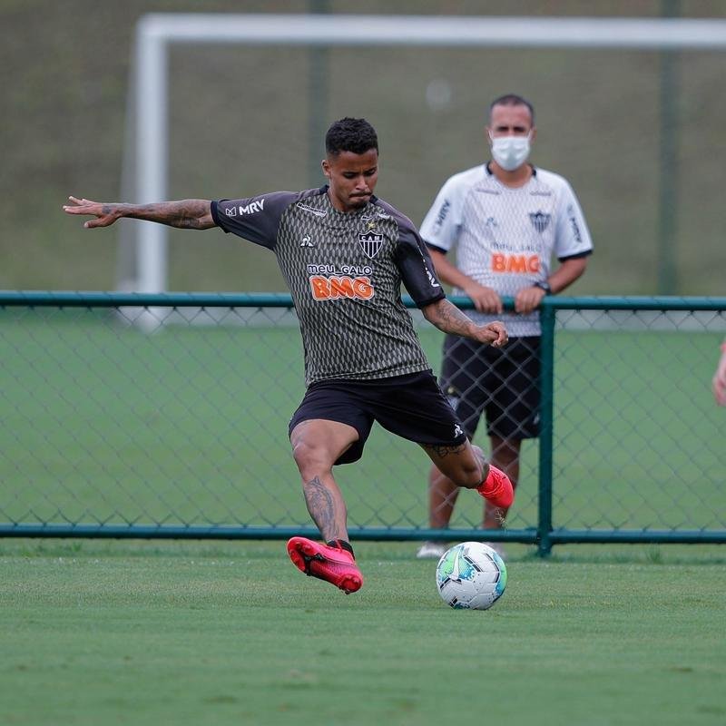 Fotos do último treino do Atlético antes de encarar o Corinthians