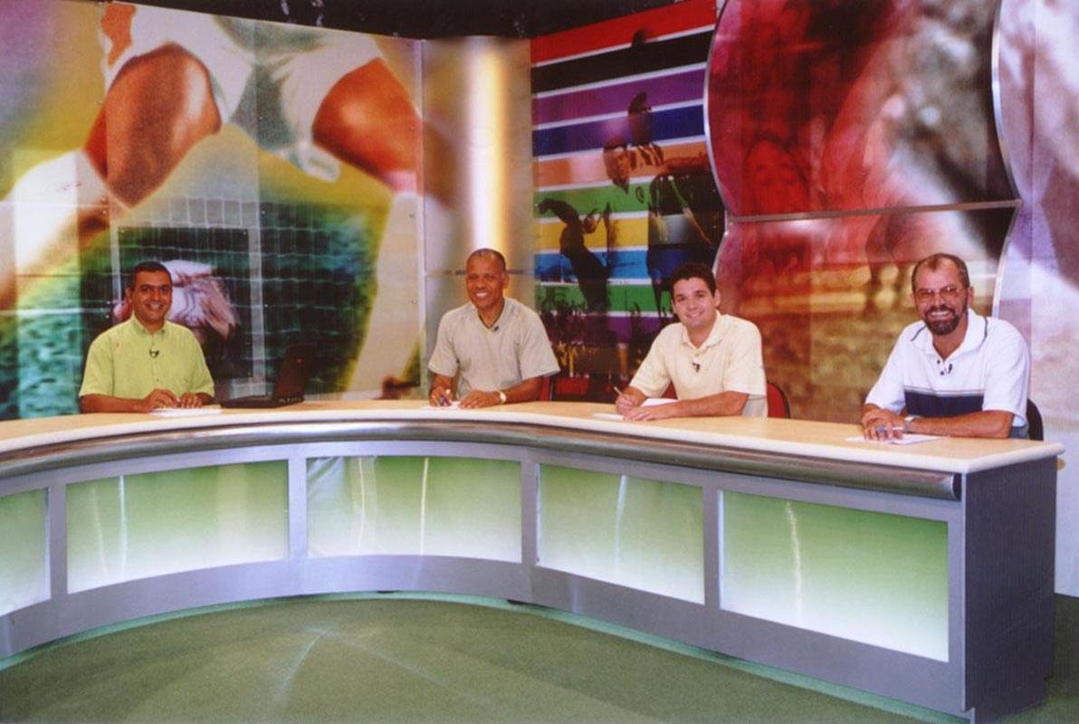 Momentos de Neuber Soares no Alterosa Esporte e no jornal Dirio da Tarde