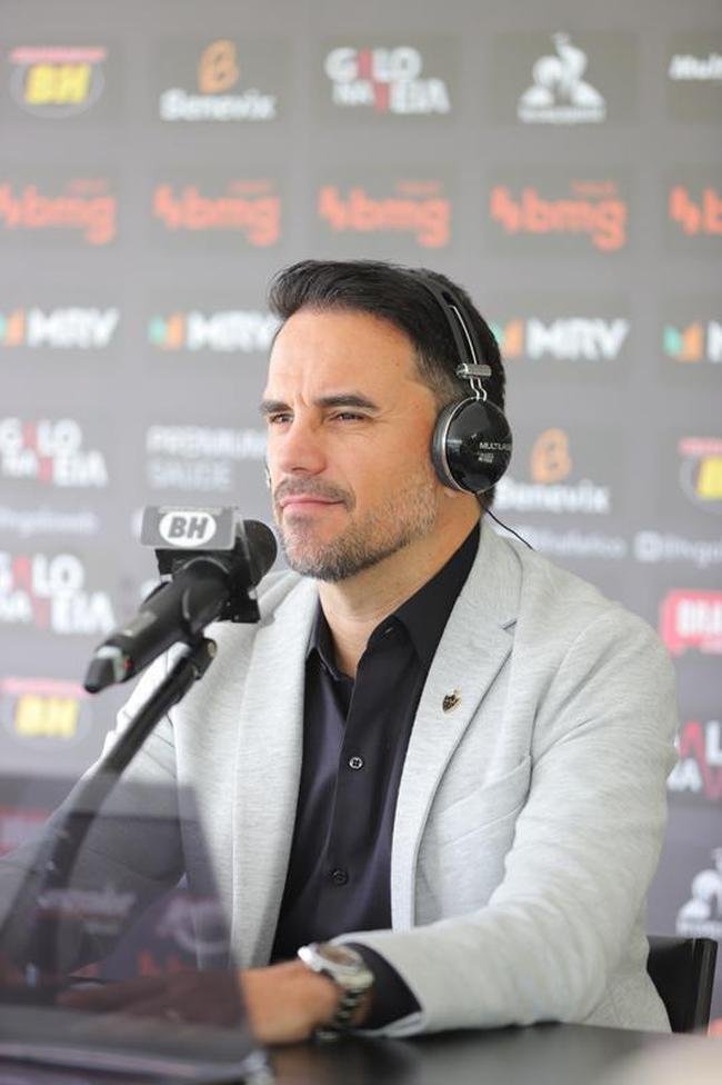 Atltico apresenta Rodrigo Caetano como novo diretor de futebol