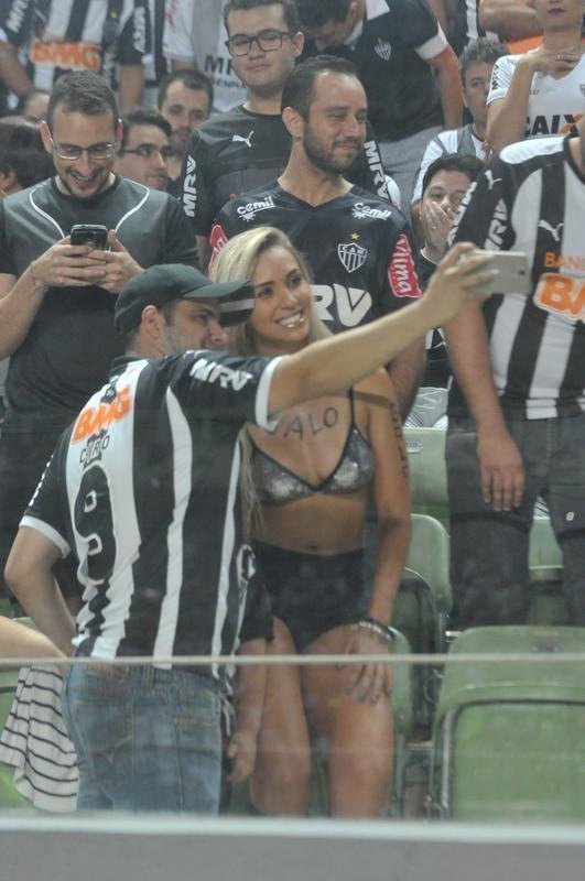 Torcedores do Atltico lotaram Independncia em partida contra o Defensor, pela Copa Libertadores