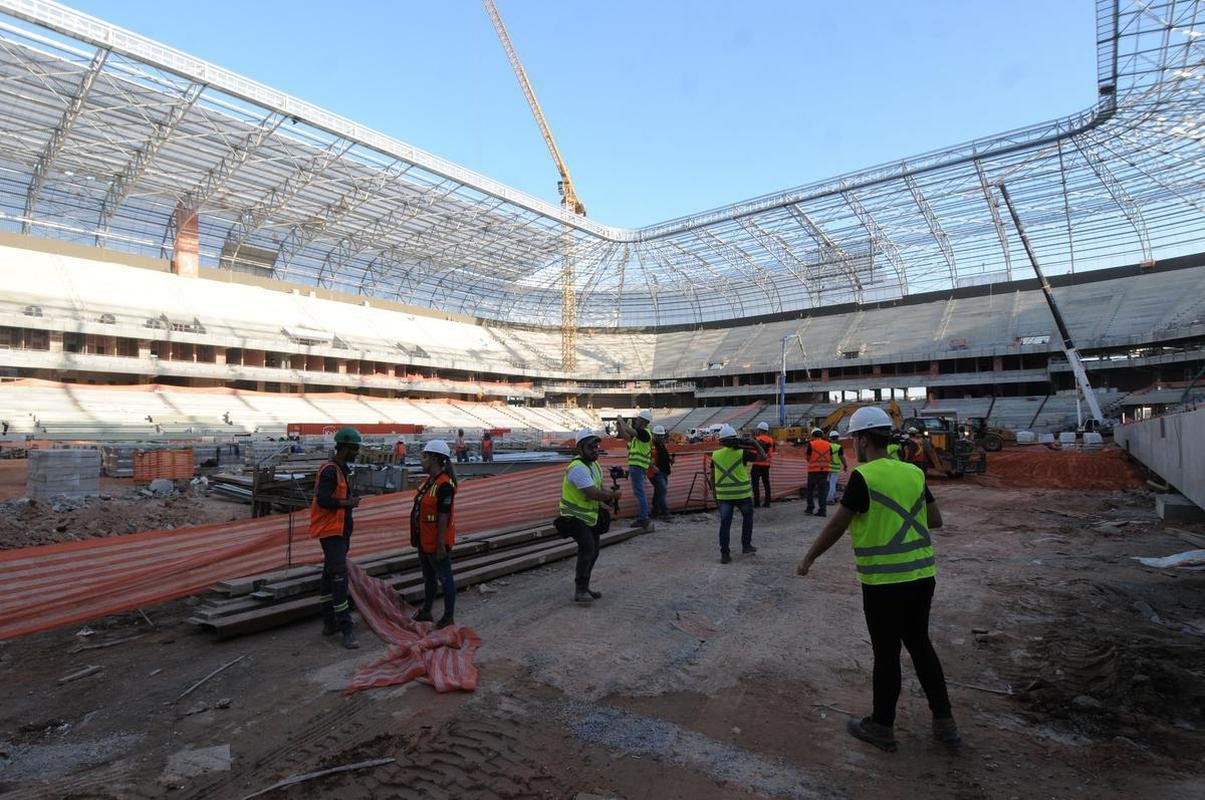 Futuro estdio do Galo, Aena MRV est com 60% das obras concludas