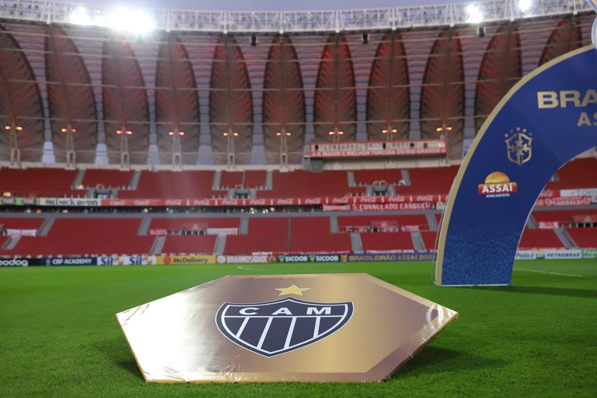 Atltico visitou o Internacional no Beira-Rio, pela quarta rodada do Brasileiro 