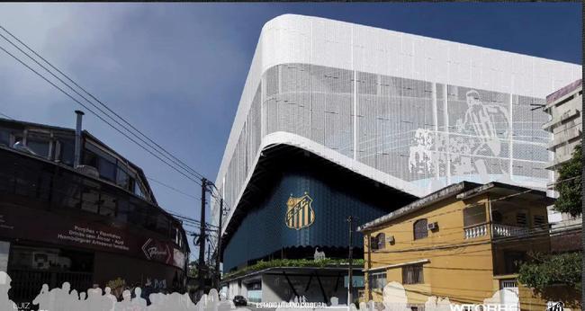 Santos apresenta projeto da nova Vila Belmiro