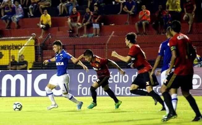 Lances da partida entre Sport e Cruzeiro