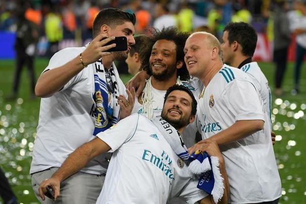 Festa do Real Madrid com a conquista da 13 Liga dos Campees, a terceira de forma seguida