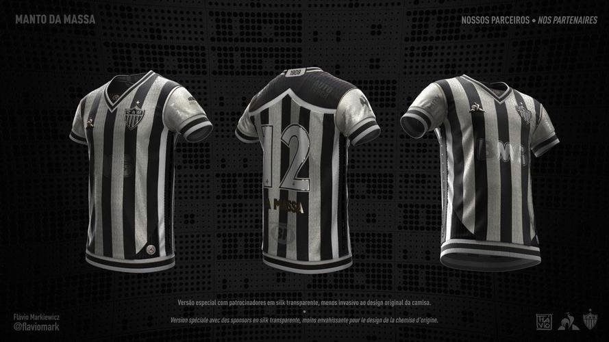 Camisa desenhada por Flvio Markiewicz ganhou o concurso 'Manto da Massa'