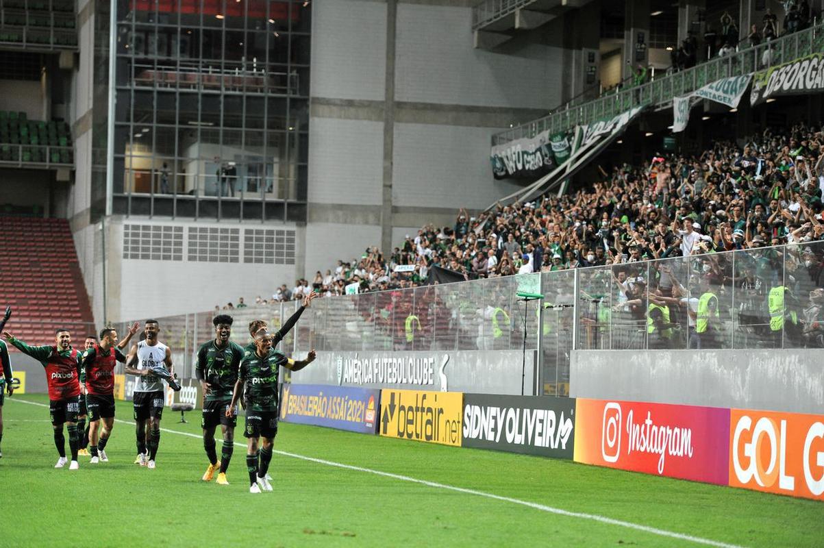 Fotos da torcida do Amrica na vitria por 3 a 1 sobre o Grmio, no Independncia, pela 32 rodada do Brasileiro
