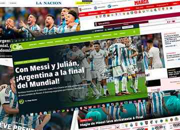 Com show de Messi, equipe de Lionel Scaloni bateu Croácia por 3 a 0 e se garantiu na decisão; veja abaixo como os jornais argentinos e pelo mundo repercutiram