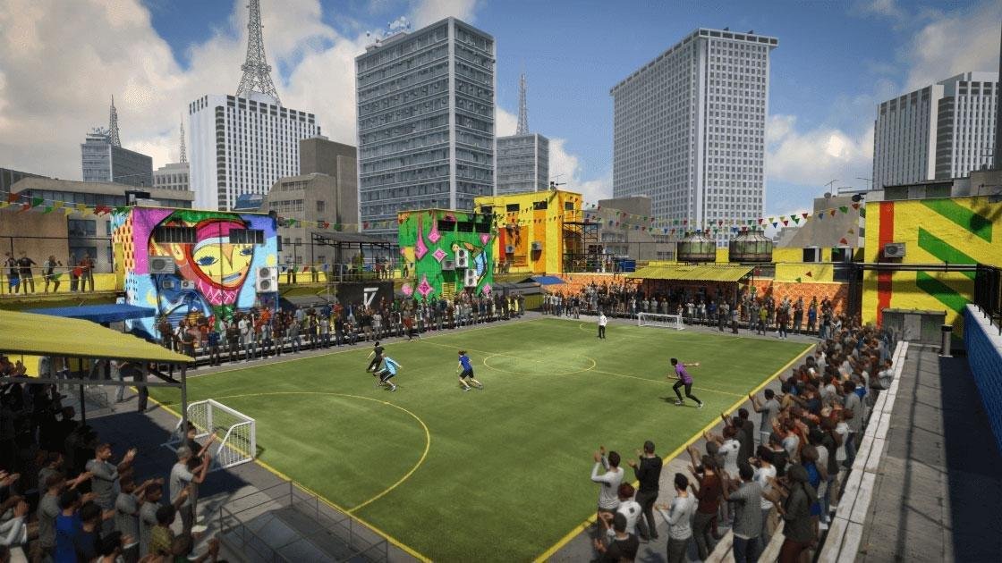 Fifa 21: quadras de futebol do Volta. So Paulo