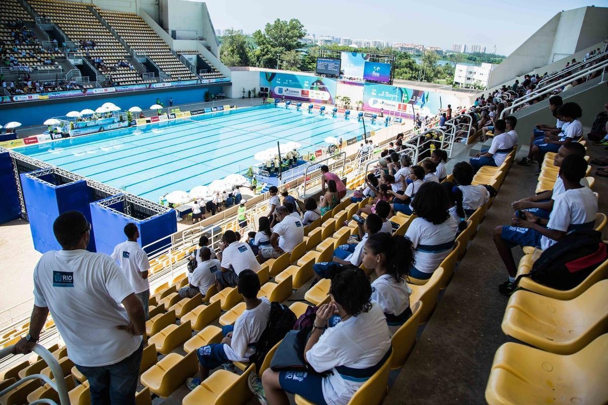 Arena Carioca 3 ter eventos de taekwondo e esgrima (olmpicos); jud (paralmpicos)