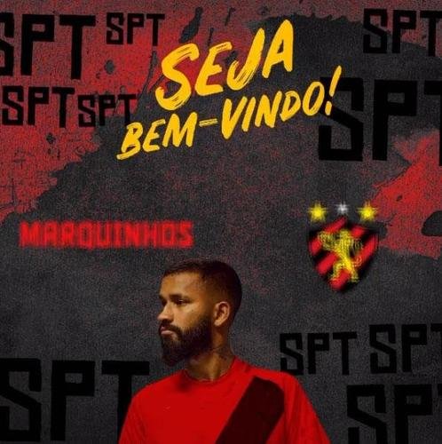 O Sport anunciou a contratao do atacante Marquinhos, que estava na Ponte Preta