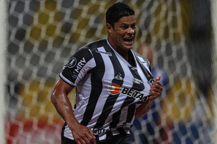 27/04/2021 - Atltico 2 x 1 Amrica de Cli (Colmbia) - Hulk marcou dois gols pelo Galo