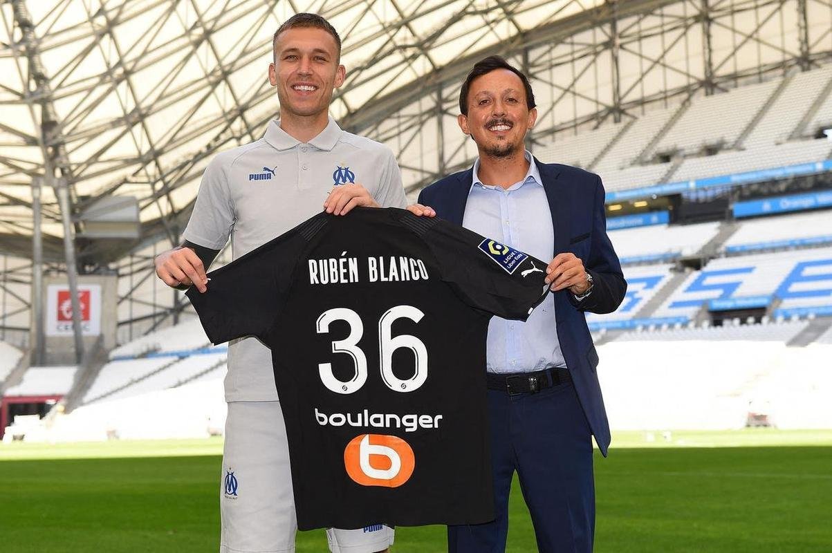 Olympique de Marseille: goleiro Rubn Blanco (ex-Celta de Vigo)
