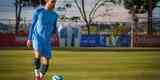 Cruzeiro encerrou preparao para jogo com Palmeiras em treino fechado na Toca da Raposa II