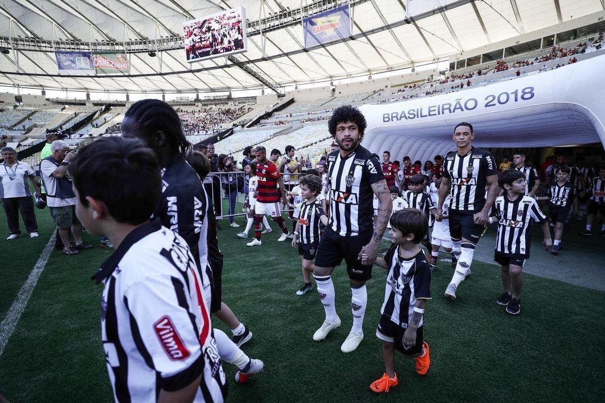 Imagens do duelo entre Flamengo e Atlético, no Maracanã, pela 26ª rodada do Brasileiro