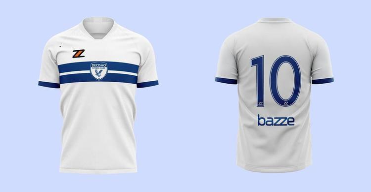 Segundo uniforme do time do Decisão, da cidade de Bonito. Em 2019, o clube foi campeão da Série A2