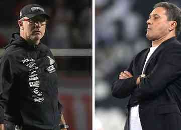 Apesar do momento conturbado de Santos e Corinthians, os treinadores não correm risco de demissões nesta noite