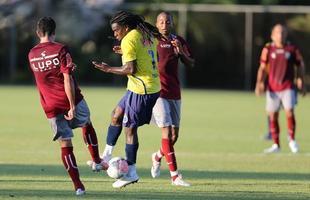 Imagens do jogo-treino entre Cruzeiro e Amrica