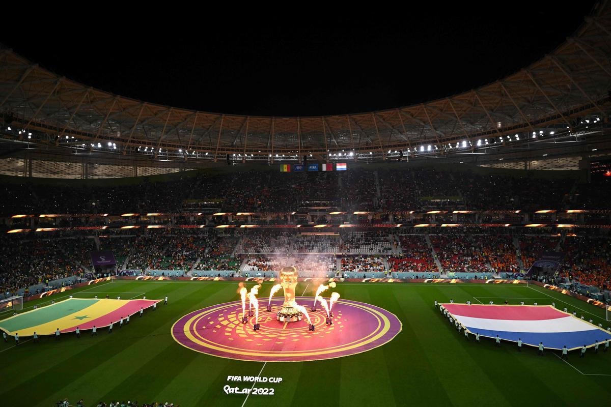 Fotos do jogo entre Senegal e Holanda no Estdio Al Thumama, pelo Grupo A da Copa do Mundo, no Catar