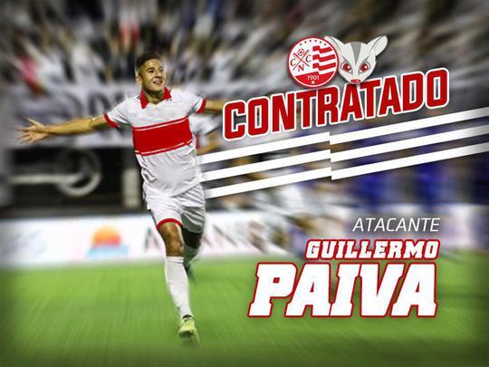 O Nutico anunciou a contratao do atacante Guillermo Paiva, que estava no Zamora-PAR