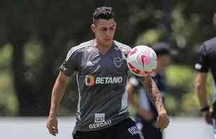 Fotos do treino do Atltico, que teve Hulk em campo 