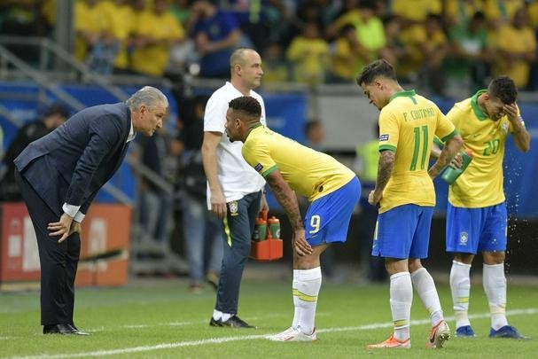 Brasil enfrentou a Venezuela na Arena Fonte Nova, pelo Grupo A da Copa América