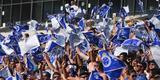 Imagens da torcida do Cruzeiro no clssico contra o Atltico, no Mineiro