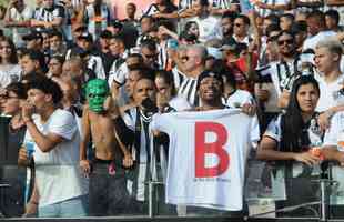 Fotos da torcida do Atltico na partida contra o Flamengo, no Mineiro, em Belo Horizonte, pela 13 rodada do Campeonato Brasileiro