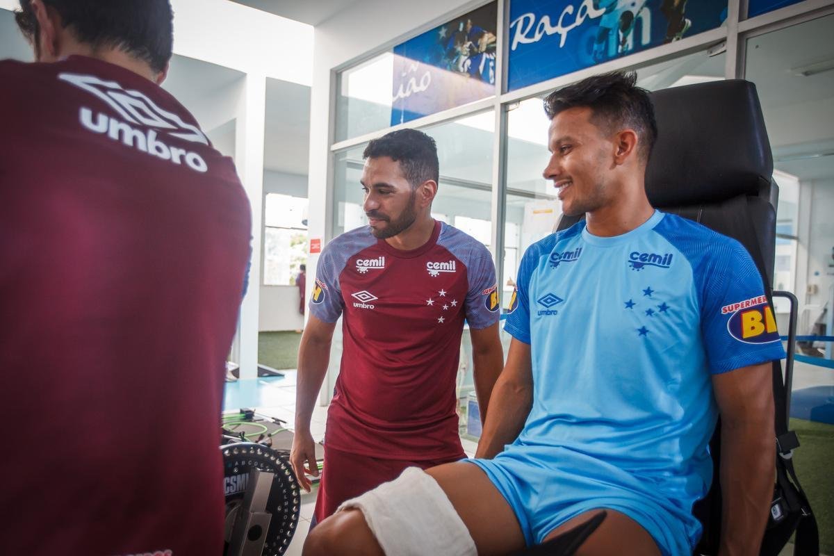 Veja imagens do primeiro dia de trabalho do Cruzeiro no ano de 2019