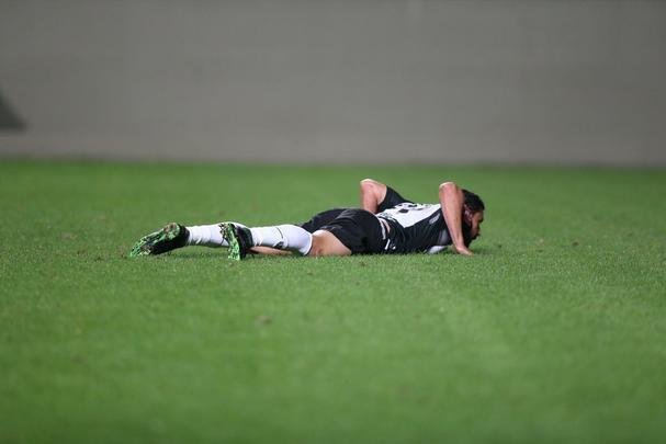 Lance de Atltico x Chapecoense, jogo vlido pelo Campeonato Brasileiro