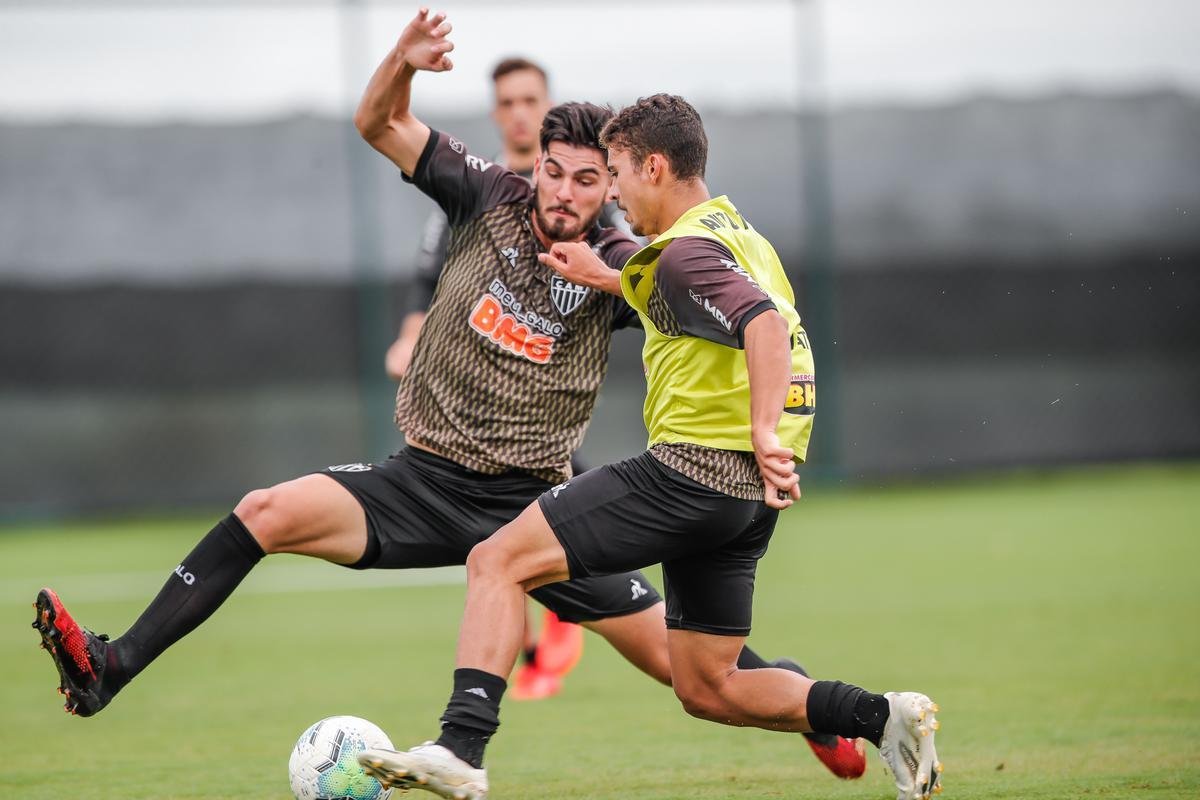 Fotos do treino do Atltico nesta quinta-feira
